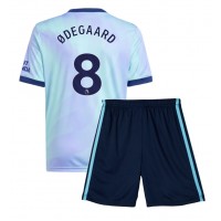 Maglia Calcio Arsenal Martin Odegaard #8 Terza Divisa Bambino 2024-25 Manica Corta (+ pantaloncini)